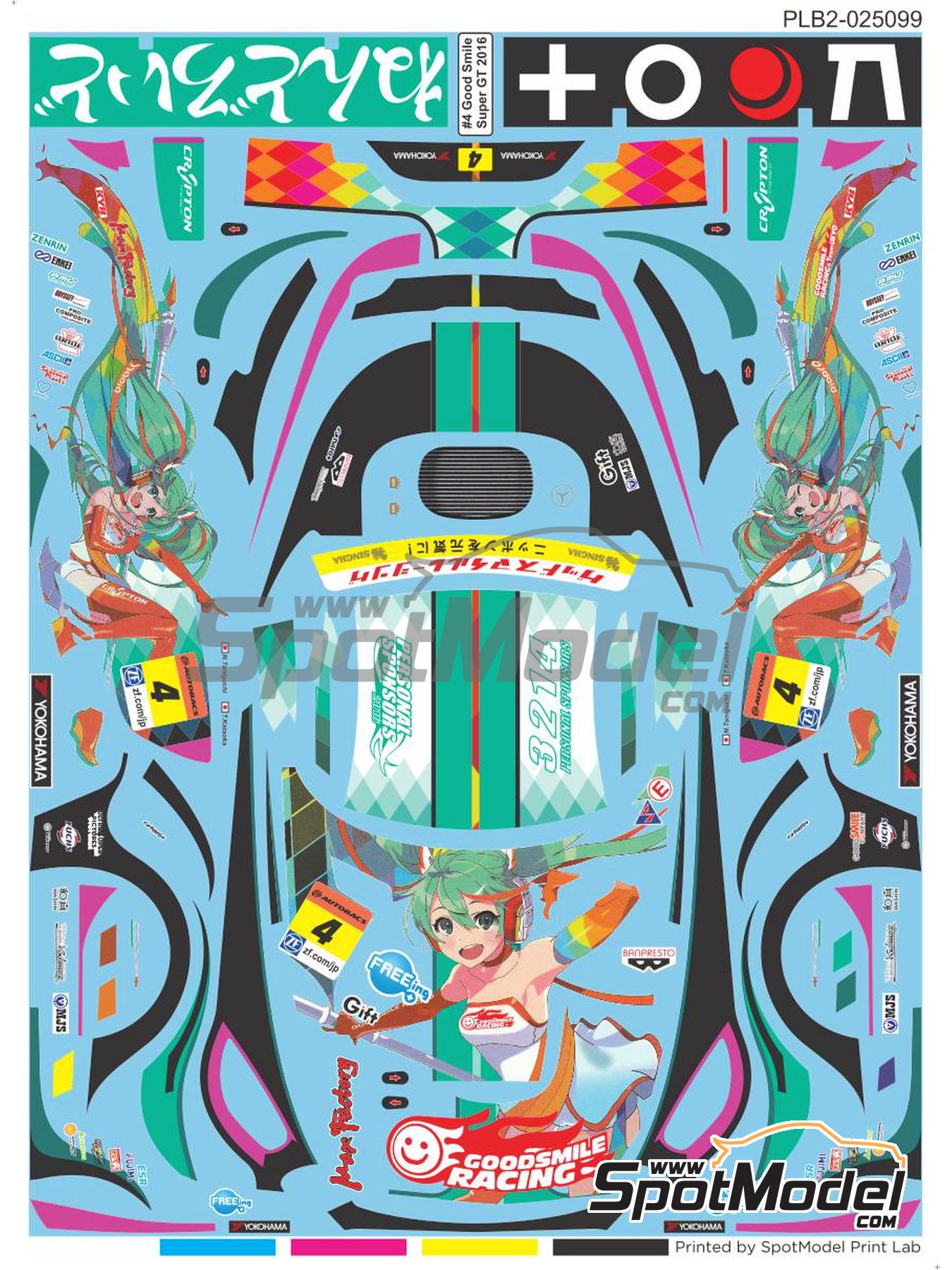 Print Lab Decals PLB2-025099: Marking / livery 1/27 scale